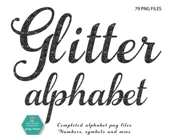 Black Glitter Digital Alphabet,Bling letters Clipart,Glitter Alphabet Clipart,Black Alphabet,Diamond Alphabet PNG,Sparkle,Chrome Letters