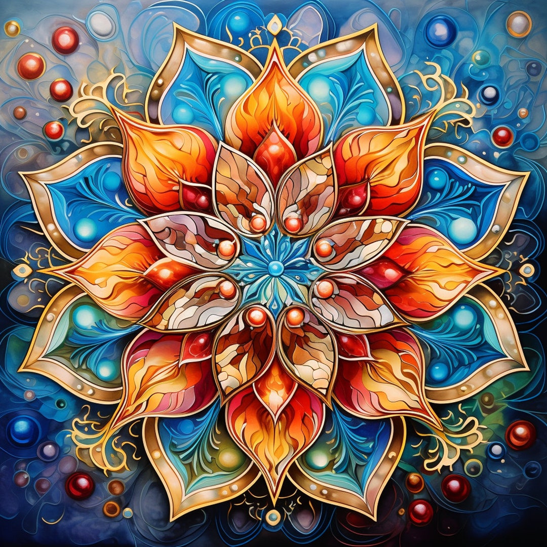 Star Mandala Coloring Book, Anxiety, Depression, Adult