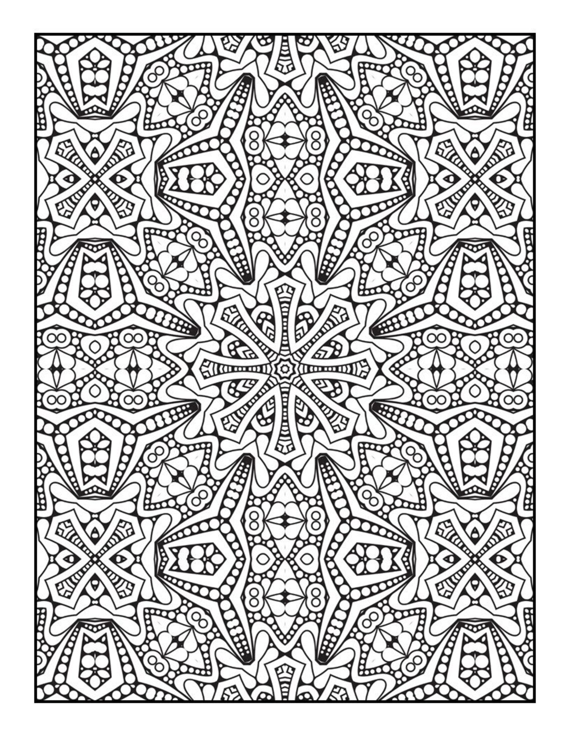 Mandala Coloring Book, Anxiety, Depression, Adult, Child, Stress Relief ...