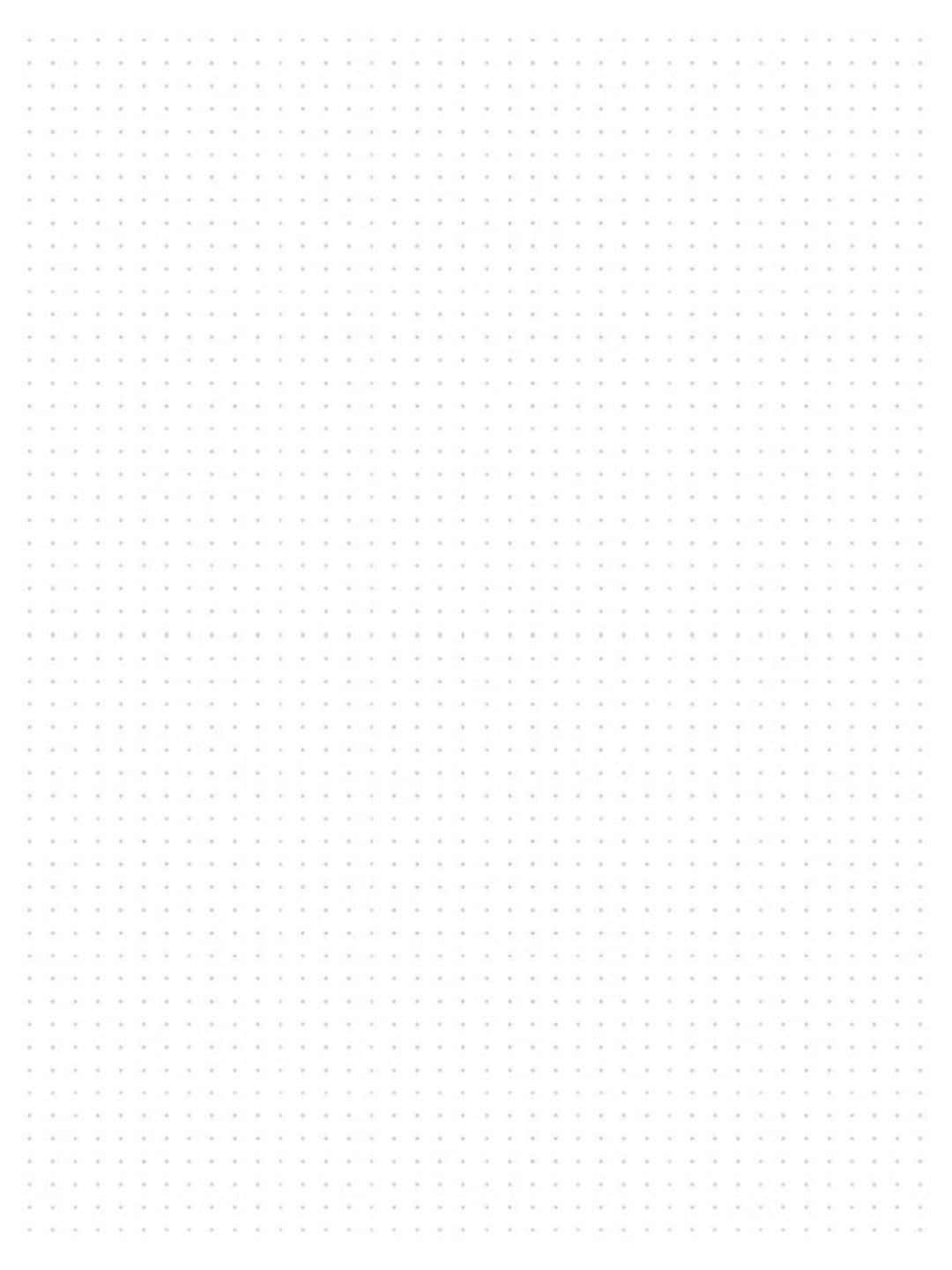 Dotted Ruled Page 100 Page Dot Paper 8.5