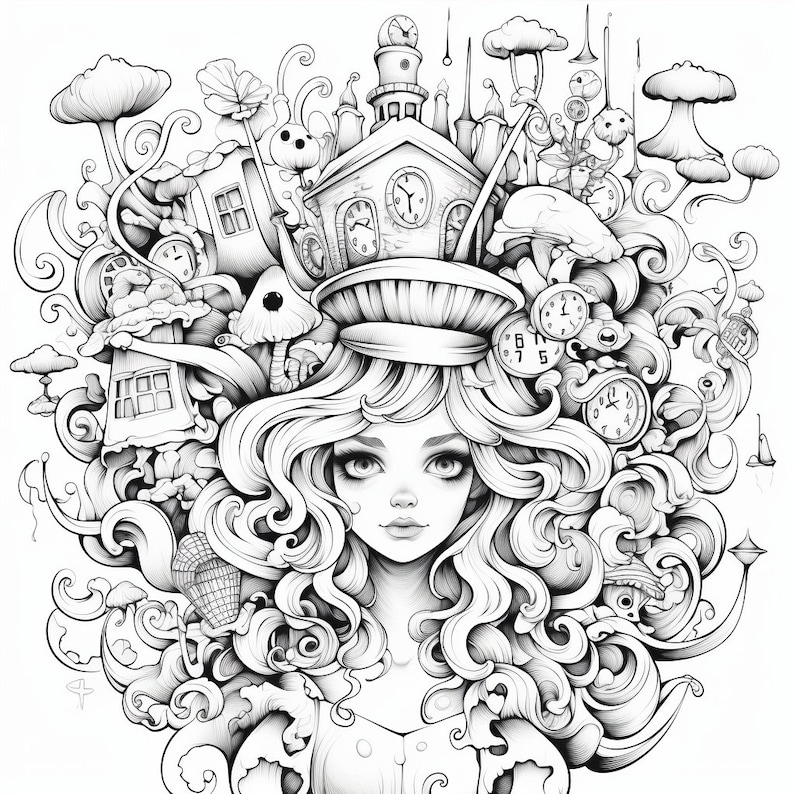 Wicked Adult Coloring Book