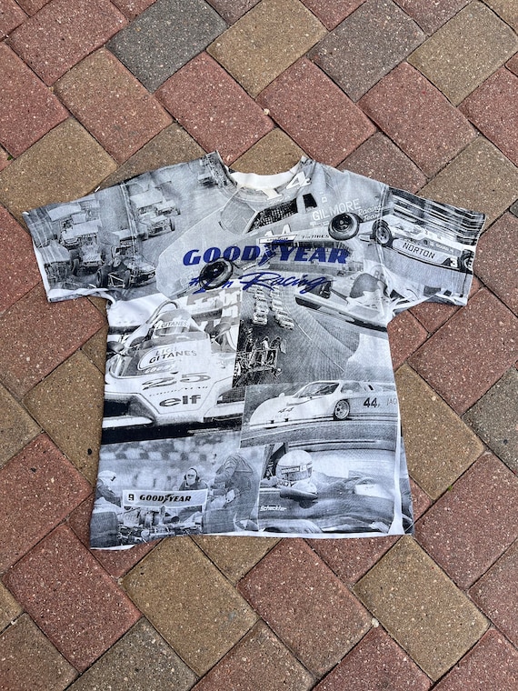 vintage Goodyear racing shirt