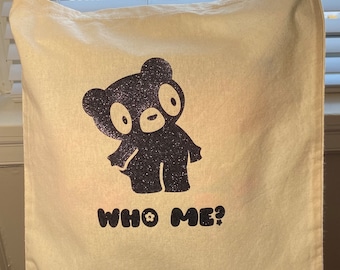 Who Me? Bear Project Bag (Knitting, Crochet)