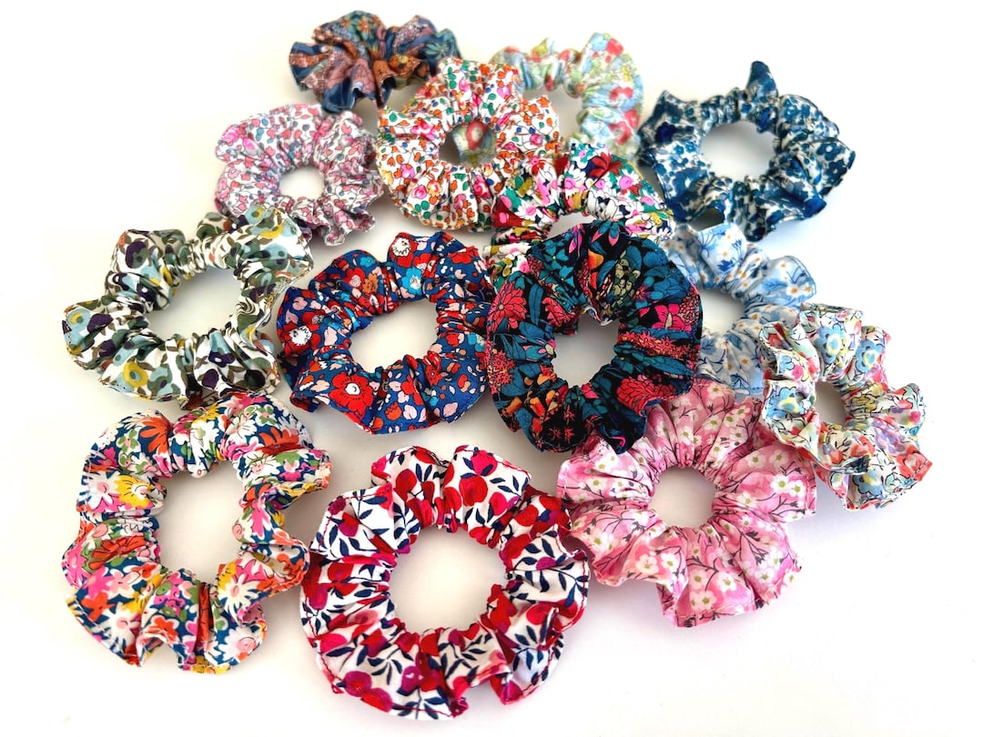Mini chouchou fillette Liberty