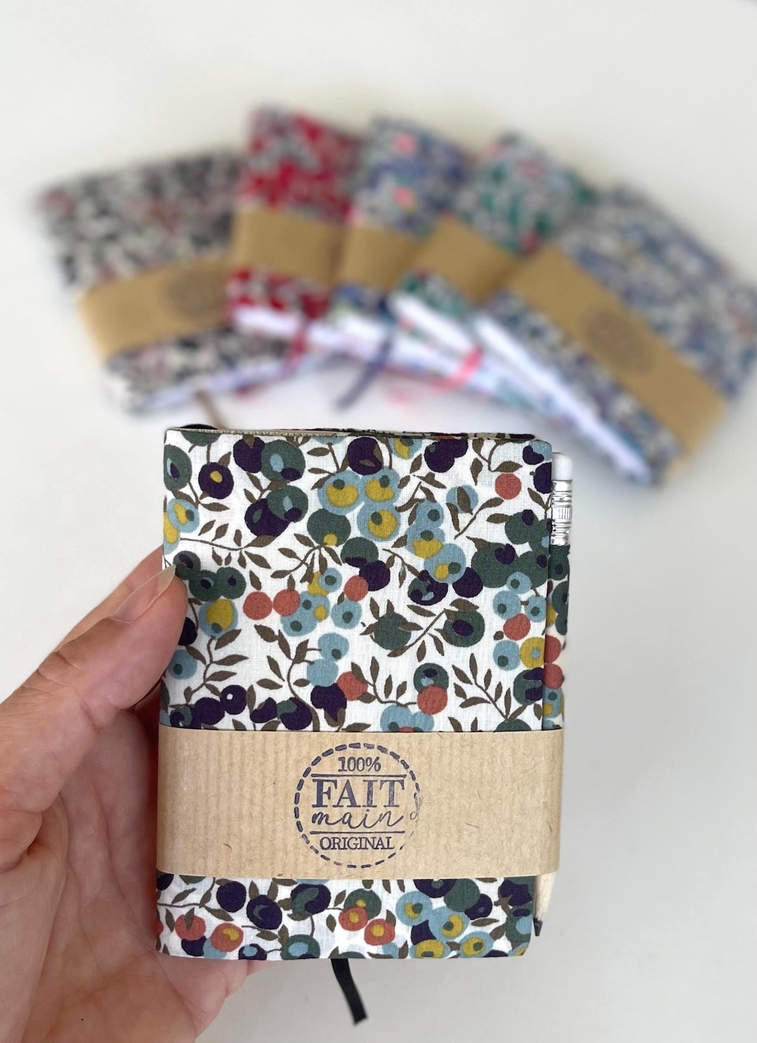 Agenda A7 Liberty avec crayon