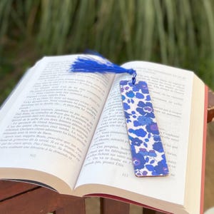 しおり、布のしおり、ブックアクセサリー、読書アクセサリー、女性へのギフト、女性への誕生日プレゼント、読者ギフト、ギフトメイド