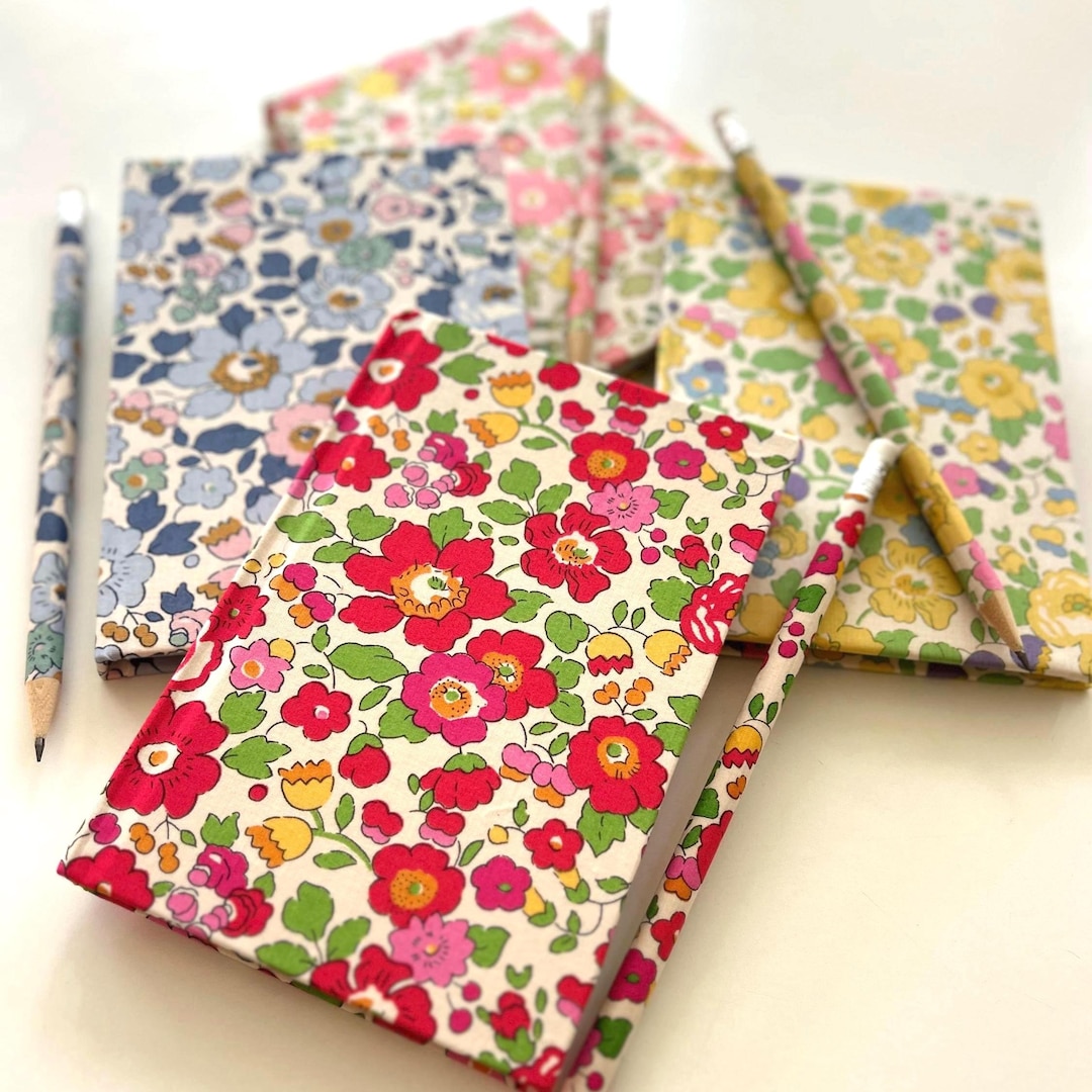 Carnet A6 Liberty pages blanches