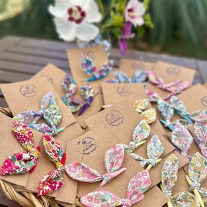 Liberty baby/girl bow elastics