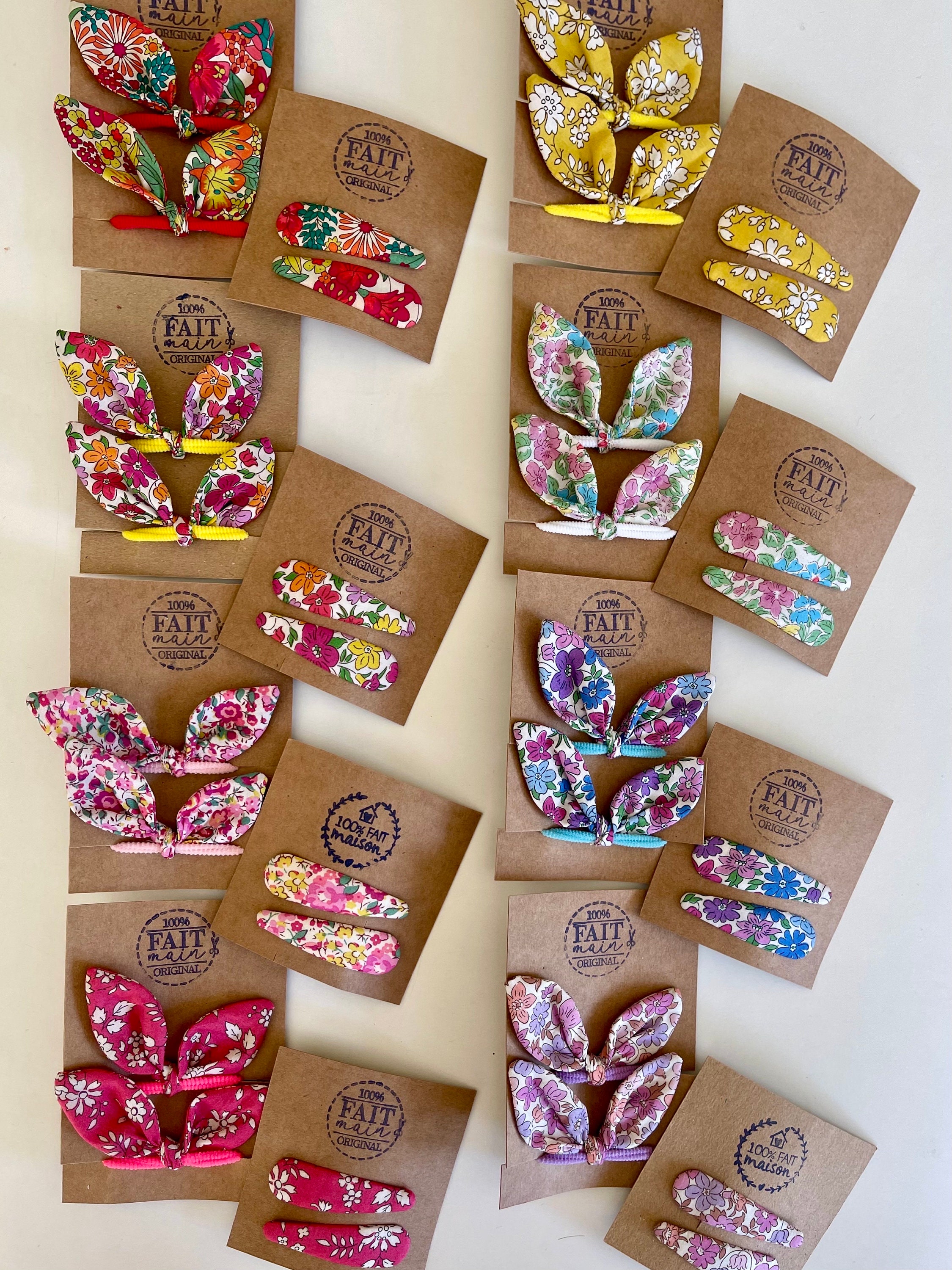 Liberty baby/girl hair set, girls' hair ties, girls' hair accessories, hair clips, hair bows, girls' gifts