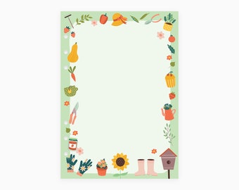 Out In The Garden A5 Organiser Inserts | Planner Inserts