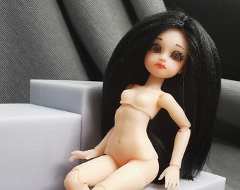 Wig for dolls of our shop. 1/12, 1/8, 1/16 choose the color