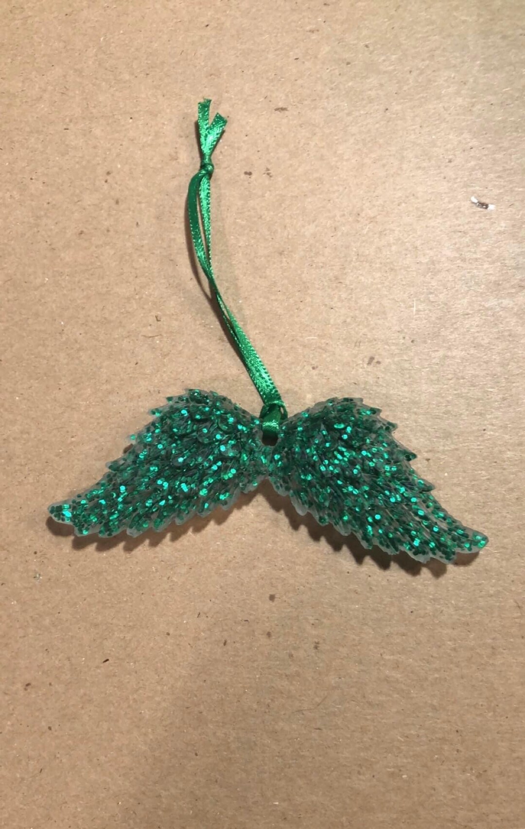Dark Green Angel Wings Etsy