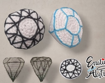 Crochet 2D & 3D Gems: Beginner-Friendly Shapes Series PATTERN ONLY (PDF)