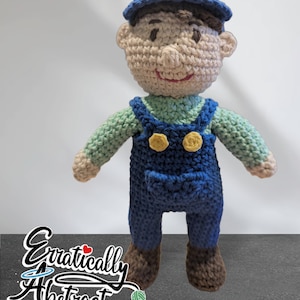 Crochet Carl Amigurumi Handmade 2 Options Available READY TO SHIP