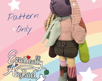 Crochet Arcane Bunny: Advanced Beginner PATTERN ONLY (PDF)
