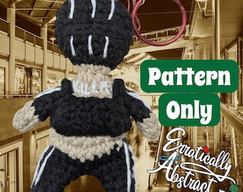 Crochet EFT Killa: Beginner-Friendly Keychain Doll Amigurumi No Sew PATTERN ONLY (pdf)