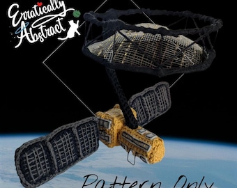 Crochet Nisar Radar Model: Multi-Media Advanced Beginner PATTERN ONLY (PDF)