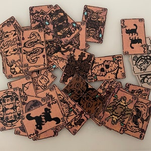 carte da gioco inscryption (solo il mazzo di Leshy)
