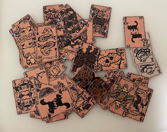 Cartes à jouer avec cryptage (uniquement pour le pack Leshy)