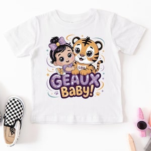 Geaux Baby Bodysuit & Toddler Tshirt