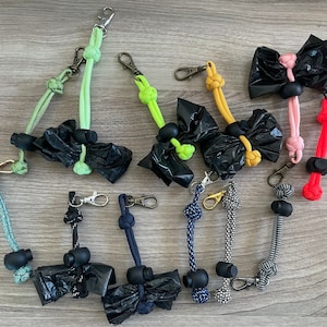 Poop bag holder | Dogs | Keychain | Dog Poopbag