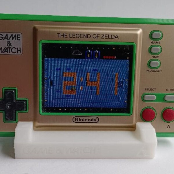 Zelda Game and Watch Display Stand Etsy