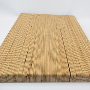 Beech Cutting Board – Thick Wood Board – 20&quot; x14” x 1 3/8&quot; Durable Kitchen Prep Board – Charcuterie Board Custom Sizes Offered