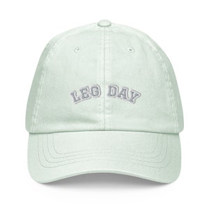 Leg Day Collegiate Strap Back Baseball Hat