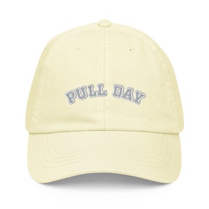 Pull Day Collegiate Strap Back Baseball Hat