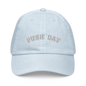 Push Day Collegiate Strap Back Baseball Hat