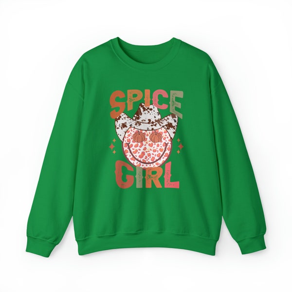 Spice girl sudadera Spice Girl traje Spice Girls camisa traje Navidad Spice Girl Spice Crewneck Psl temporada camisa calabaza Spice Top