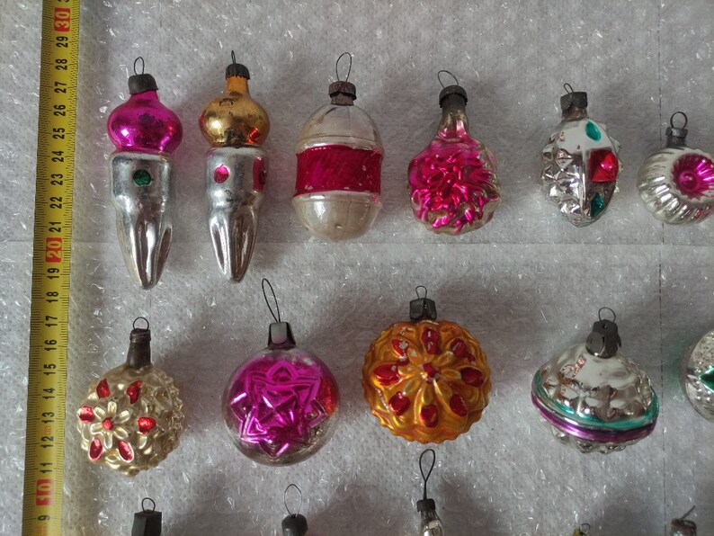 Vintage Christmas Decorations Etsy UK