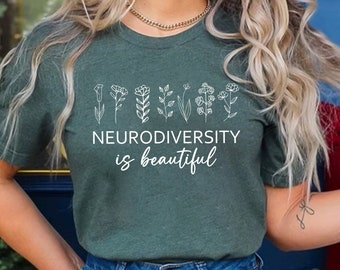 Neurodiversity Shirt, Autism Acceptance, Autism Awareness Tee, Autism Mom Shirt, Sped Teacher Shirt, Spread Kindness, Gift for Her T-shirt