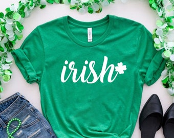 Irish Shirt, St. Patrick's Day Shirt, St. Patrick's Day T-Shirt for Women, St. Patrick's Shirt for Men, Luck of the Irish, Shamrock Shirt