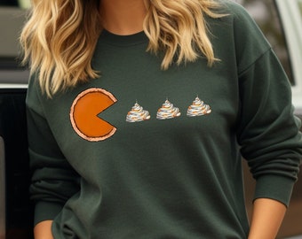 Pumpkin Pies Sweatshirt, Pumpkin Pie Sweatshirt, Thick Thighs Sweatshirt, Thanksgiving Sweatshirt for Women, Thanksgiving Sweatshirt
