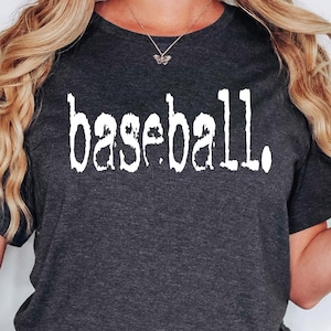 Baseball Season T-shirt, Game day Baseball Shirt gifts, Women&#39;s, College Baseball Tee, Gift for Mom, Gift for Father&#39;s Day, College Game Day