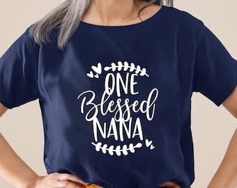 Grandma Thanksgiving Shirt, Grandma Shirt, Fall Shirt, Nana Shirt, Granny Shirt, Grammy Shirt,  One Blessed Grandma Shirt, Fall Grandma Gift