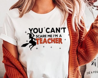Halloween Teacher Shirt, I Teach The Most Spooktacular Students, Halloween Shirts for Teachers, Teacher Tee, Holiday Teacher, Teacher Shirts