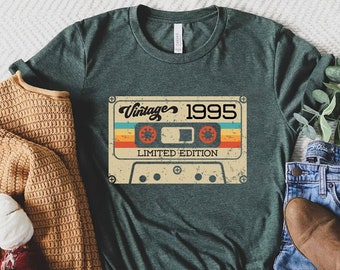Vintage 1995 Shirt,28th Birthday Shirt,Vintage 1995 Birthday Shirts,28th Birthday Gifts For Men,28th Birthday Gifts For Women,Birthday Year#