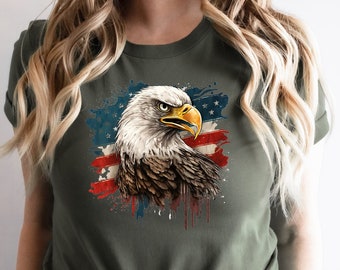 Patriotic Eagle Shirt, Freedom Shirt, Fourth Of July Shirt, Patriotic Shirt, Independence Day Shirts,Patriotic Family Shirts, Eagle American