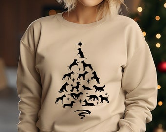 Christmas Dog Sweatshirt, Dog Owner Christmas Gift, Dog Christmas Sweatshirt, Christmas Sweater, Holiday Sweater, Christmas Shirt, Dog Gift