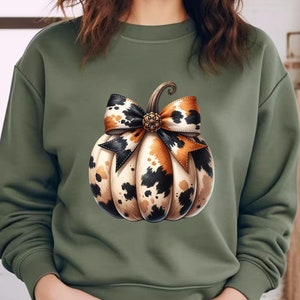 Retro Halloween Coquette Bow Spooky Mama Sweatshirt, Fall Pumpkin Coquette Bow Sweater, Fall Vibes Shirt, Fall Season Shirt, Halloween Tees