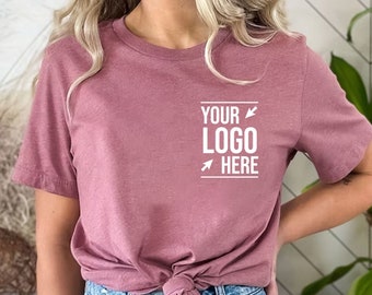 Custom Logo Shirts, Personalized Logo Shirt, Custom Design Shirt, Custom Text Shirt,Your Business Logo or Brand Logo T Shirt,Team Logo Shirt