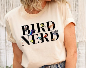 Bird Nerd Shirt, Bird Lover Shirt, Funny Bird Watcher Shirt, Animal Lover Shirt, Gift for Bird Nerd, Bird Shirt, Shirt for Bird Watcher