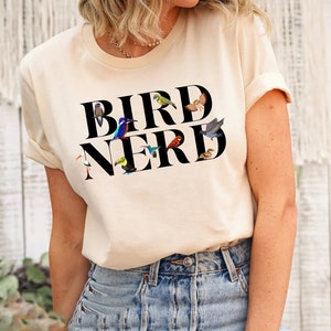Bird Nerd Shirt, Bird Lover Shirt, Funny Bird Watcher Shirt, Animal Lover Shirt, Gift for Bird Nerd, Bird Shirt, Shirt for Bird Watcher