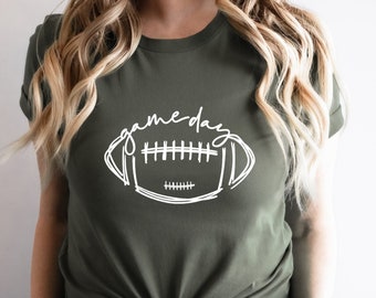 Game Day Football Shirt, Football Shirt, Women Football Shirt, Game Day Shirt, Football Season Tee, Football Team Shirt, Game Day Tshirt