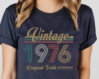 47th Birthday Gifts Shirt, Vintage 1976 Birthday Shirt, 47th Birthday Shirts, 47th Birthday Gifts for Men, 47th Birthday Gifts for Women Tee