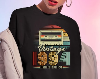 Vintage 1994 Shirt, 29th Birthday Gifts Shirt, Vintage 1994 Birthday Shirts, 29th Birthday Gifts For Men, 29th Birthday Gifts for Women,1994