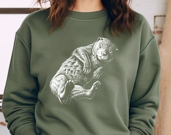 Cute Otter Sweatshirt, Otter Lover Shirt, Sea Otter Gifts Shirt, Animal Lover Shirt, Otter Print Shirt, Otter Birthday Gift Shirt, Otter Tee