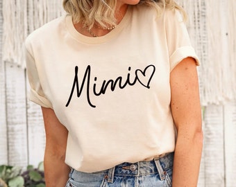 Mimi Shirt, Mimi Gift, Grandma Shirt, Mothers Day, Mimi-life Shirt, Pregnancy Announcement , New Mimi Shirt, Grandma Tee, New Mimi Gift